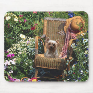 Garten Yorkshires Terrier Mousepad