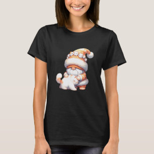 Garten-Zwerg-Grafik für Frauen, die Kuscheln liebe T-Shirt