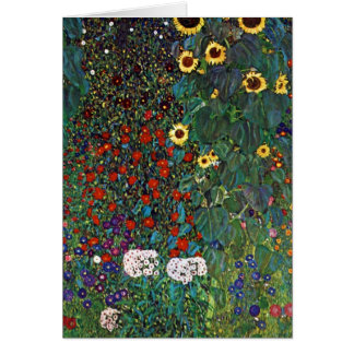 Gartenanlage Gustav Klimt mit Sonnenblumen