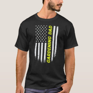 Gartenarbeit 4\4. Juli Amerikanische Flagge Garten T-Shirt