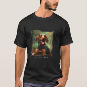 Gartenarbeit 4\Bayerischer Gebirgsschweißhund Hund T-Shirt