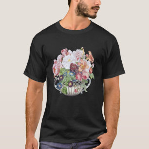 Gartenarbeit 4\Blumen im Blumenkübel vintage Garte T-Shirt