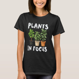 Gartenarbeit 4\Botanik Pflanzen im Fokus Botanisch T-Shirt