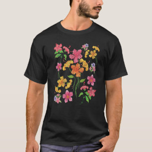Gartenarbeit 4\Botanischer Garten Schöne Blume Blü T-Shirt