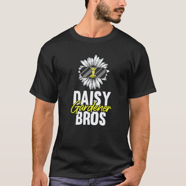 Gartenarbeit 4\Gänseblümchen Gärtner Brüder Gärtne T-Shirt (Vorderseite)