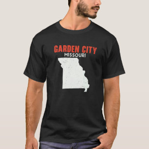 Gartenarbeit 4\Garden City Missouri USA Staat Amer T-Shirt