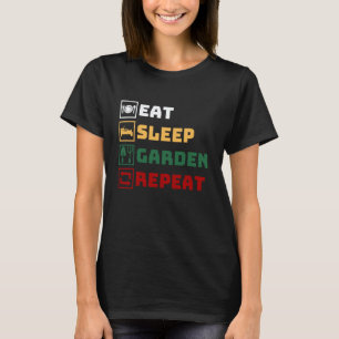 Gartenarbeit 4\Garten-Gamer-Design für Kinder, die T-Shirt