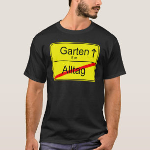 Gartenarbeit 4\Garten Gärtner Parzelle Retro Idee T-Shirt