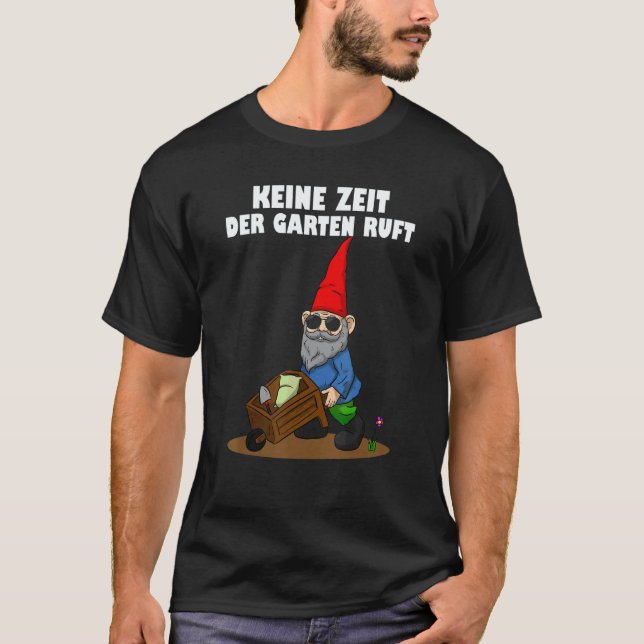 Gartenarbeit 4\Garten-Gnom-Schubkarre Profi  T-Shirt (Vorderseite)