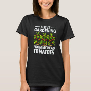 Gartenarbeit 4\Gartenbau Wortspiel Ich Liebe Garte T-Shirt