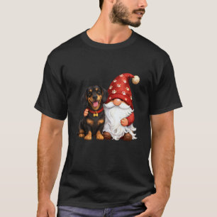 Gartenarbeit 4\Gartenzwerg mit süßem Dachshund-Hun T-Shirt