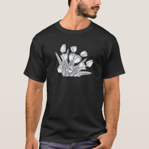 Gartenarbeit 4\Gärtner Blumenstrauß Garten - Tulpe T-Shirt