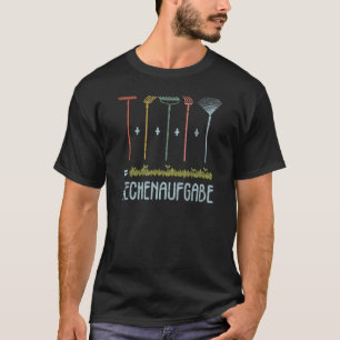 Gartenarbeit 4\Gärtner Hobbygärtner Arithmetik Tas T-Shirt