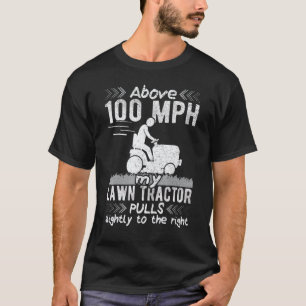 Gartenarbeit 4\Gärtner mäht Rasen Traktor & Mäher T-Shirt