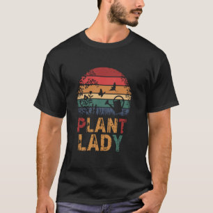 Gartenarbeit 4\Gärtnerin Pflanzenlady, Gartenliebh T-Shirt