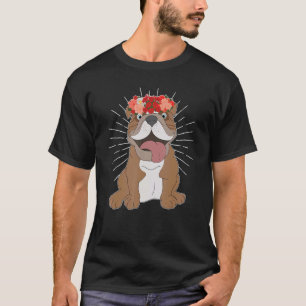 Gartenarbeit 4\Hunde-Garten Blumen Hundebesitzer C T-Shirt