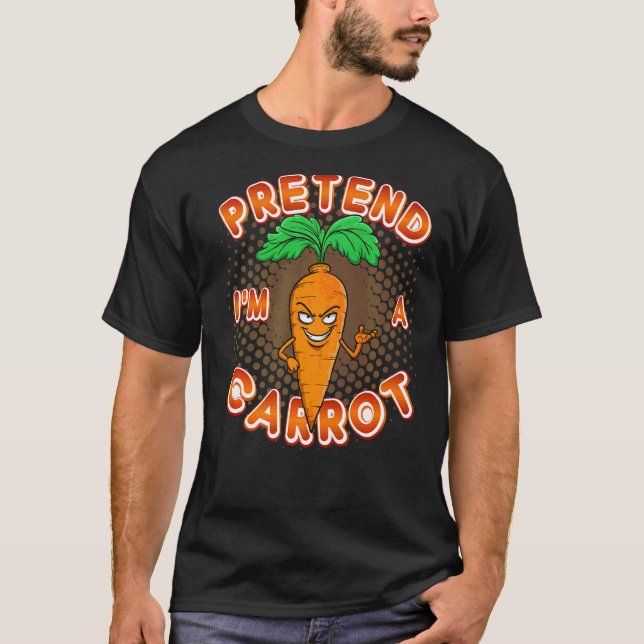 Gartenarbeit 4\Karotte Gemüsegärtner Botaniker V T-Shirt (Vorderseite)