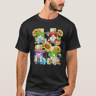 Gartenarbeit 4\Landwirt Grafik Für Sonnenblumen-Ma T-Shirt