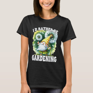 Gartenarbeit 4\Löwenzahn-Blumengnom für Frauen Id  T-Shirt