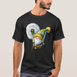 Gartenarbeit 4\Löwenzahn Dekor Lustiger Gartenzwer T-Shirt