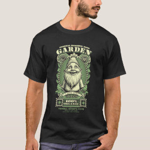 Gartenarbeit 4\Lustiger Gartenzwerg Banknote Gärtn T-Shirt