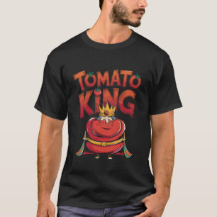 Gartenarbeit 4\Lustiger Tomatenkönig-Garten-Pun-De T-Shirt