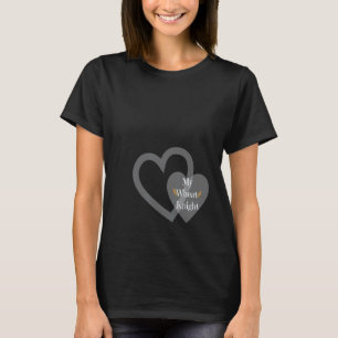 Gartenarbeit 4\Mein Weißer Ritter Cleverer Valenti T-Shirt