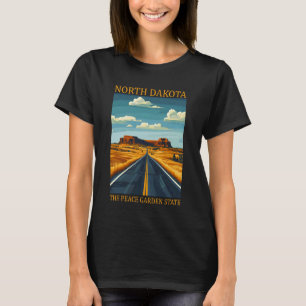 Gartenarbeit 4\North Dakota The Peace Garden State T-Shirt
