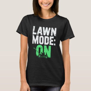 Gartenarbeit 4\Rasenpflege Mähen Garten Landschaft T-Shirt