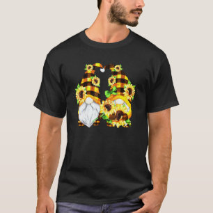 Gartenarbeit 4\Süße Sonnenblumen-Gnome für Frauen T-Shirt