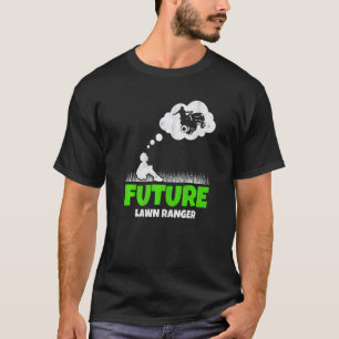 Gartenarbeit 4\Zukünftiger Rasen Ranger Mähjunge R T-Shirt