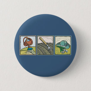 Gartenarbeit Button