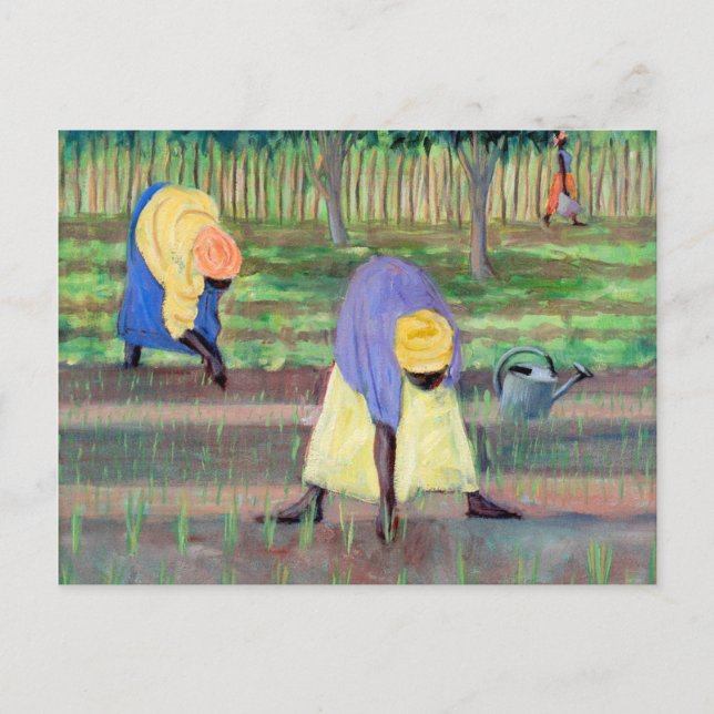Gartenarbeit für Frauen 2005 Postkarte (Vorderseite)