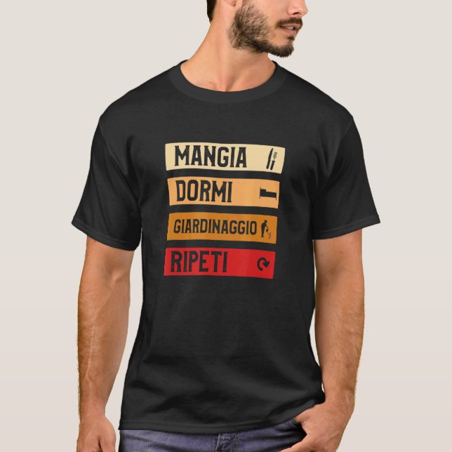 Gartenarbeit für Gärtner. T-Shirt (Vorderseite)