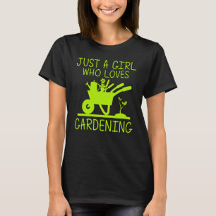 Gartenarbeit für Mädchen Kinder Gärtner Pflanze Ga T-Shirt