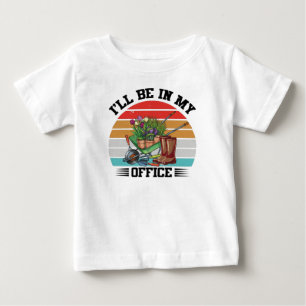 Gartenarbeit, Gärtner, Garten, lustig, Blumen, Vin Baby T-shirt