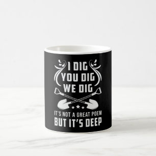 Gartenarbeit ich Dig We Dig Gardener Pflanze Kaffeetasse