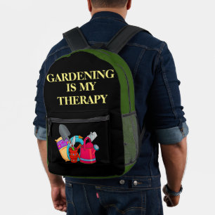 Gartenarbeit ist mein Gartenwerkzeug Bedruckter Rucksack
