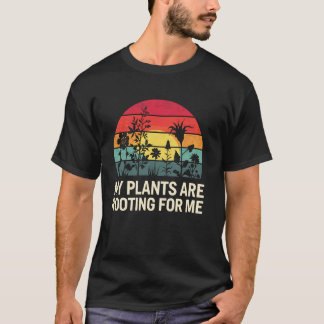 Gartenarbeit Meine Pflanzen Unterstützen Den Lusti T-Shirt