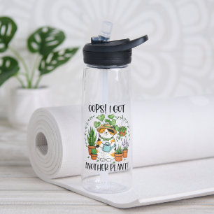 Gartenarbeit Pflanzen Katze Oops Ich Habe Noch Ein Trinkflasche