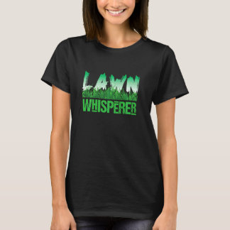 Gartenarbeit Rasenmähen Rasenmäher Traktor Rasenfl T-Shirt