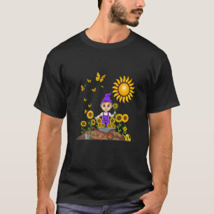 Gartenarbeit Sonnenblumen Pflanzen Blumen Gartenzw T-Shirt