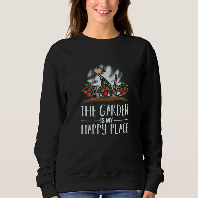 Gartenarbeit Sweatshirt (Vorderseite)