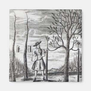 Gartenarbeit und Pflanze Maladies Magnet