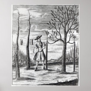 Gartenarbeit und Pflanze Maladies Poster