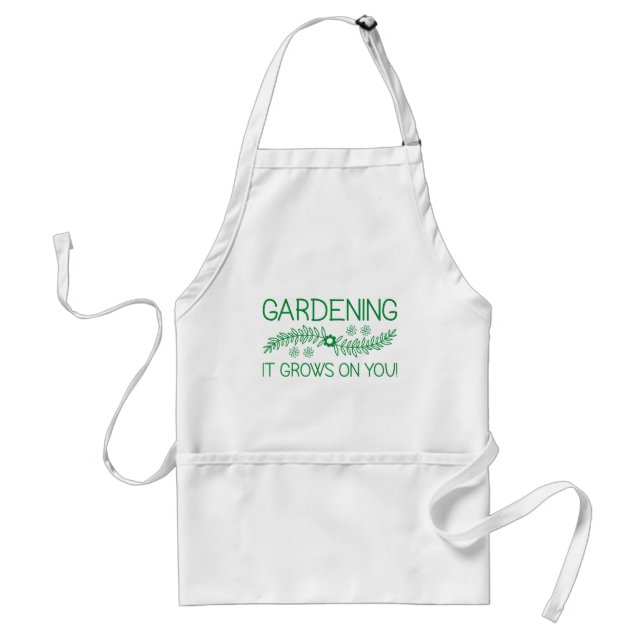 Gartenarbeit wächst auf dir schürze (Vorne)