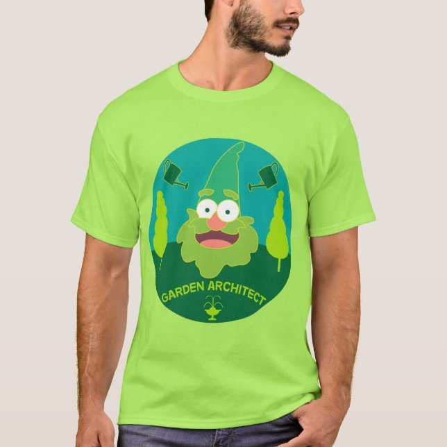 Gartenarchitektin | Designer | Landschaftsschutz | T-Shirt (Vorderseite)