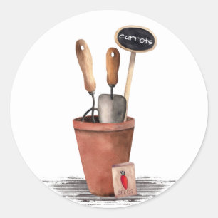 Gartenaufkleber Runder Aufkleber