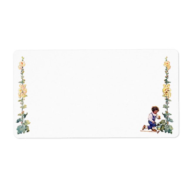 Gartenavery-Label (Vorne)