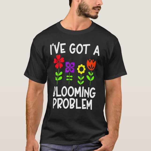 Gartenbau blühende Blumen 1 T-Shirt (Vorderseite)